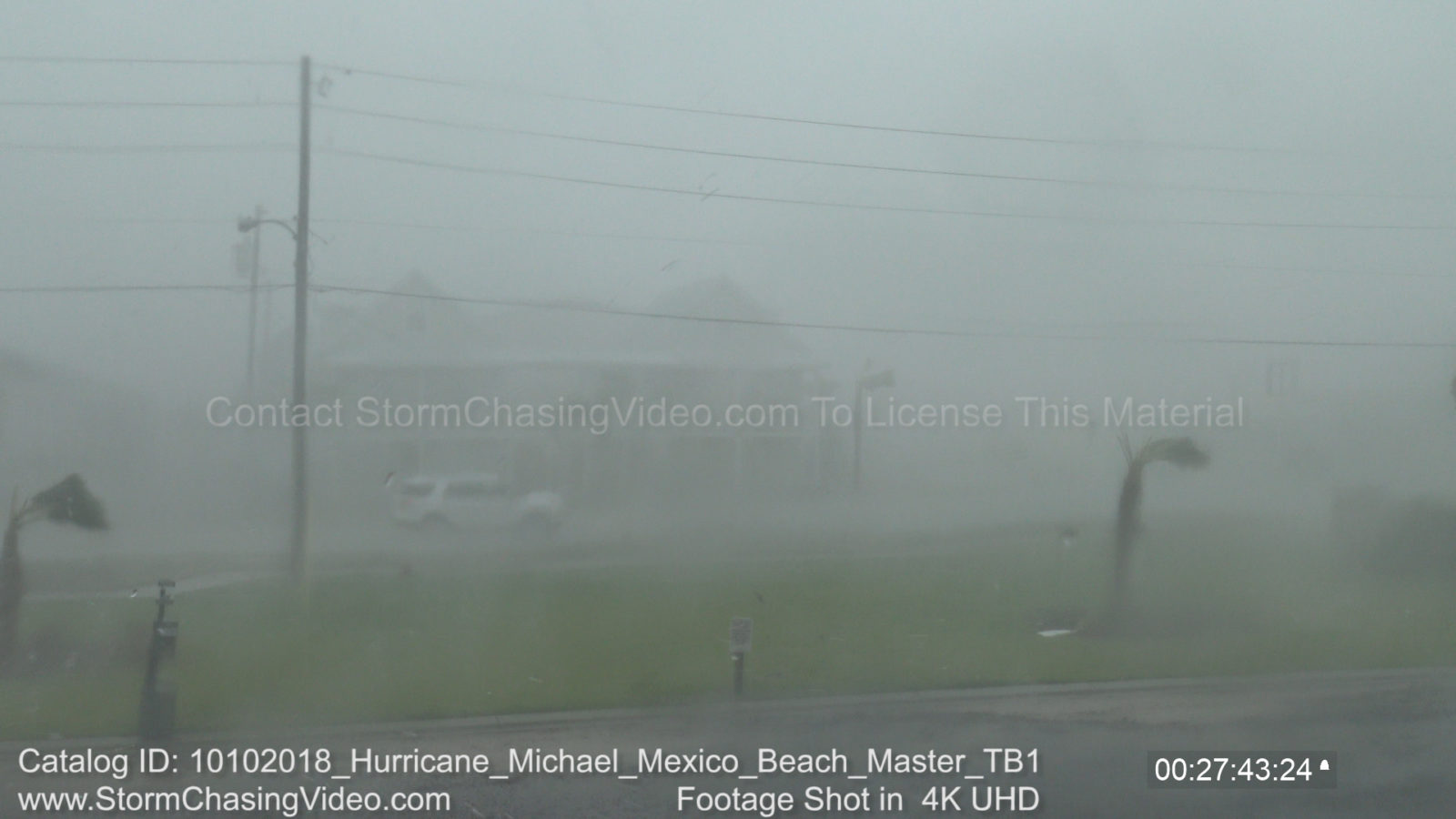 Doug Kiesling driving in Cat 5 Hurricane Eyewall out of Mexico Beach