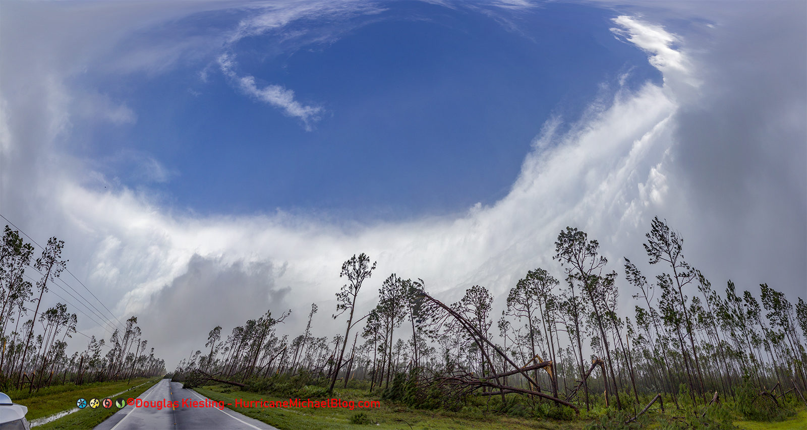 Hurricane Michael, Look In To The Eye of The Storm.