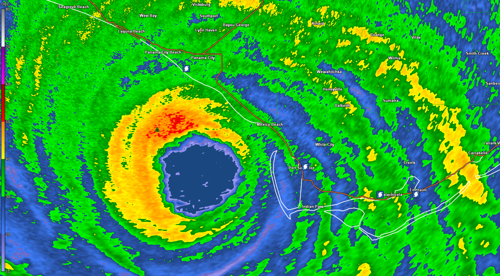 Hurricane Michael, Mexico Beach, FL